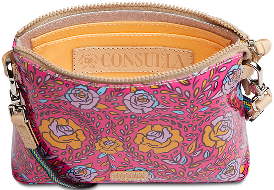 COLORFUL FLORAL CROSSBODY BAG CALLED "MOLLY MIDTOWN CROSSBODY"