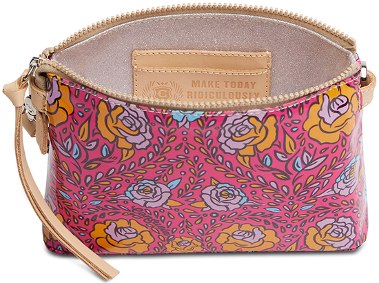 COLORFUL FLORAL CROSSBODY BAG CALLED "MOLLY MIDTOWN CROSSBODY"