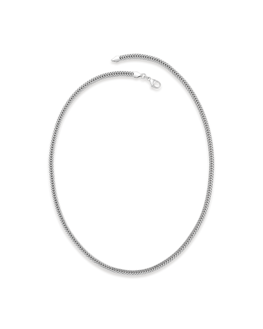 Rectangle Foxtail Necklace