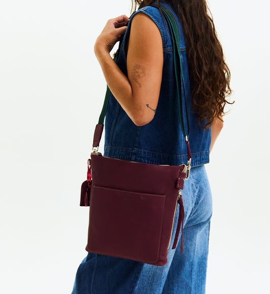 Plum Tour Crossbody
