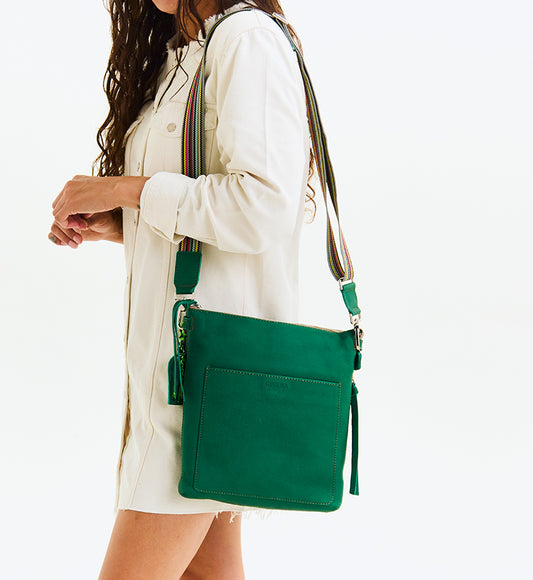 Teal Tour Crossbody