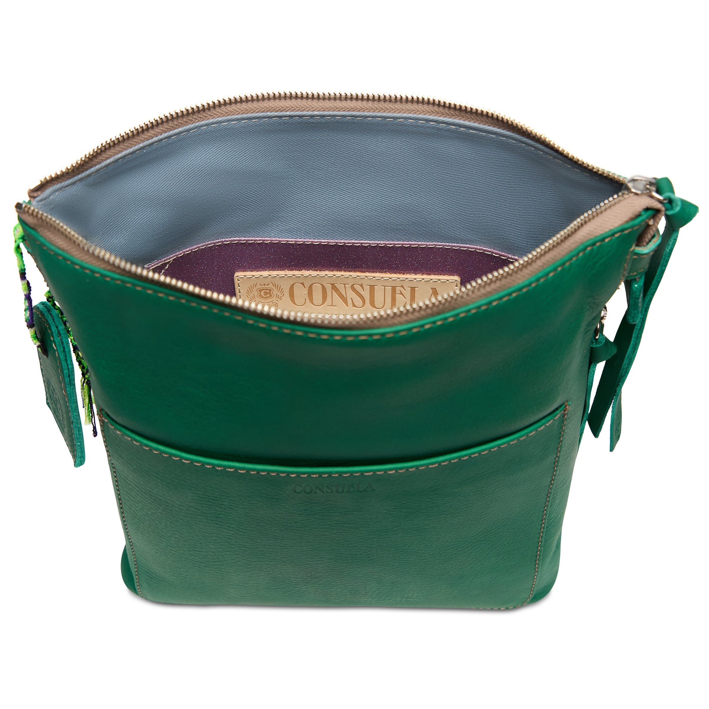 Teal Tour Crossbody