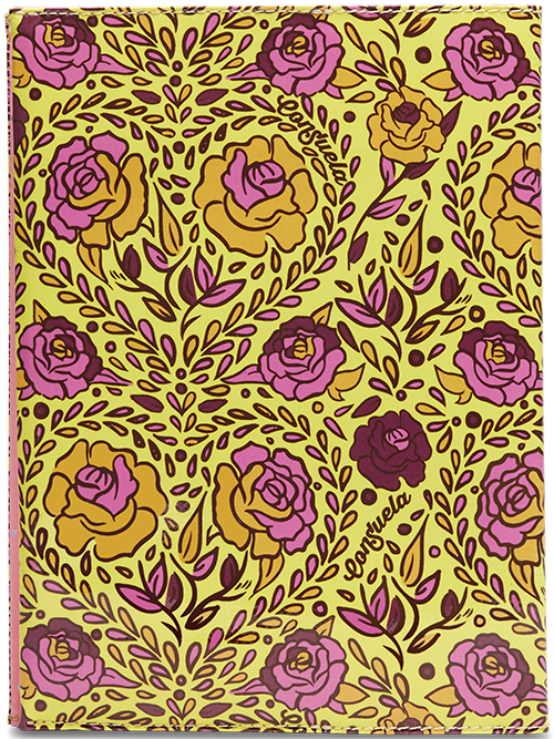 FLORAL AND COLORFUL NOTEBOOK CALLED "MILLIE NOTEBOOK COVER"