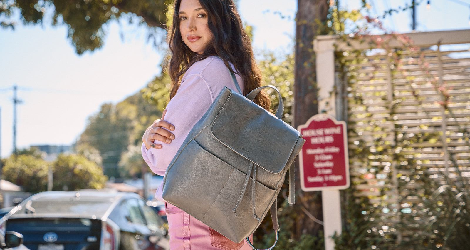consuela leather backpack Backpack | Keanue