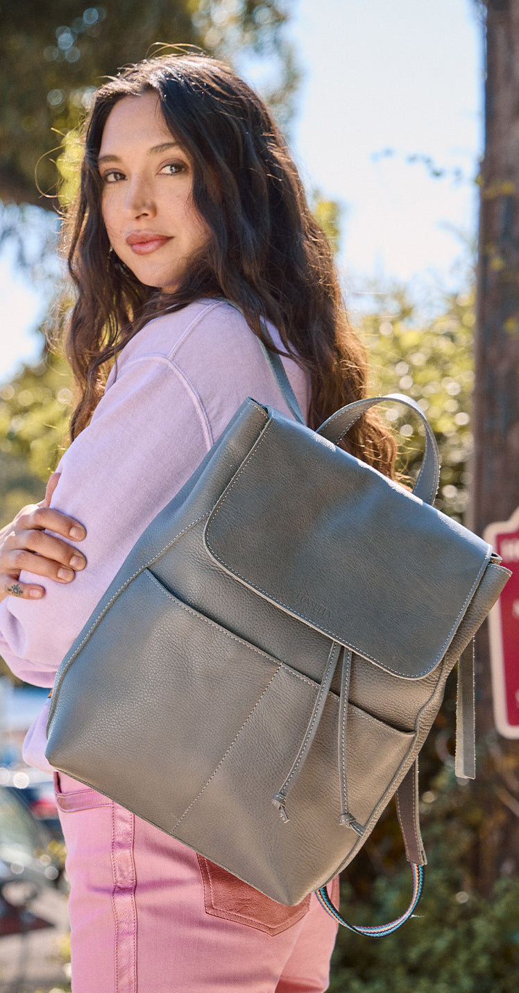 consuela leather backpack Backpack | Keanue