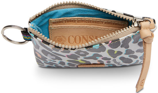 CONSUELA COLORFUL ANIMAL PRINT POUCH WALLET "COCO POUCH"