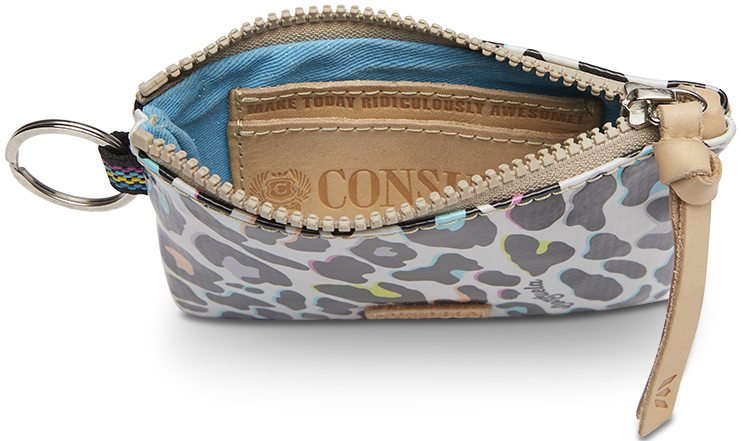 CONSUELA COLORFUL ANIMAL PRINT POUCH WALLET "COCO POUCH"