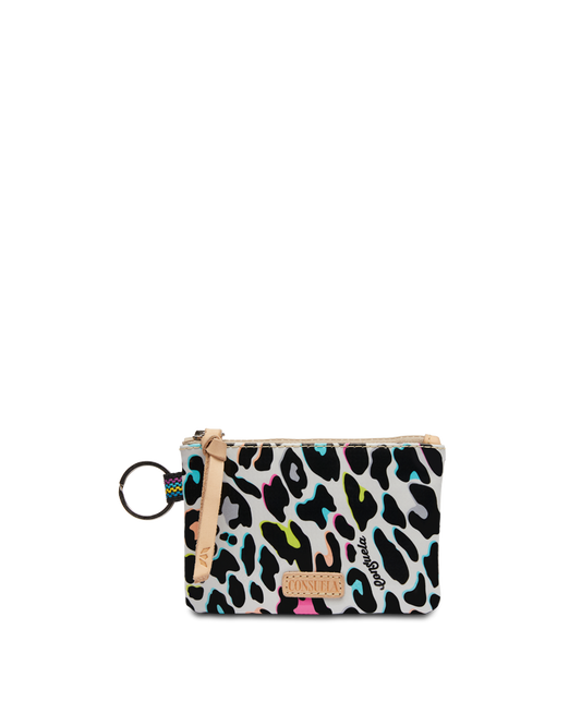 CONSUELA COLORFUL ANIMAL PRINT POUCH WALLET "COCO POUCH"