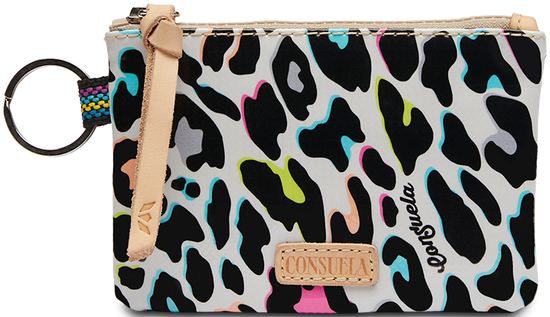 CONSUELA COLORFUL ANIMAL PRINT POUCH WALLET "COCO POUCH"