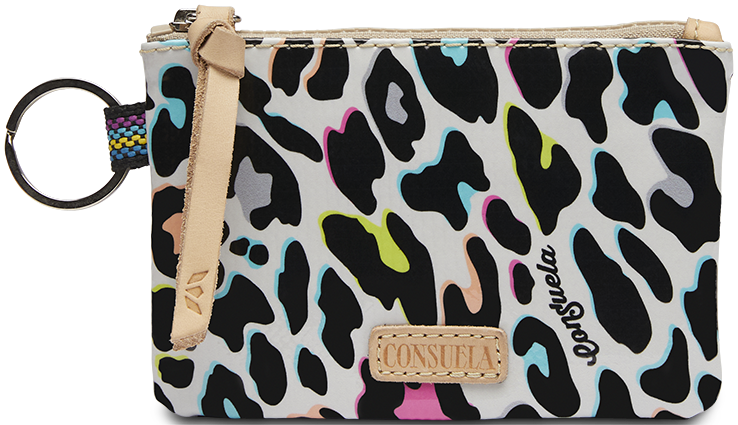 CONSUELA COLORFUL ANIMAL PRINT POUCH WALLET "COCO POUCH"