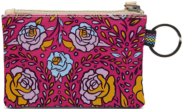 COLORFUL FLORAL WALLET CALLED "MOLLY POUCH"