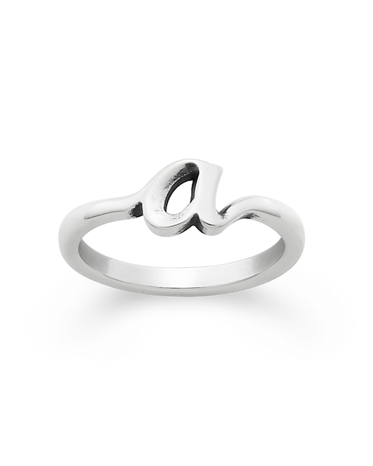 Script Initial 'A' Ring