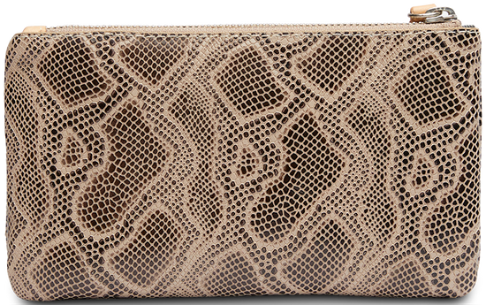 SNAKE SKIN LEATHER SLIM WALLET CALLED "DIZZY"