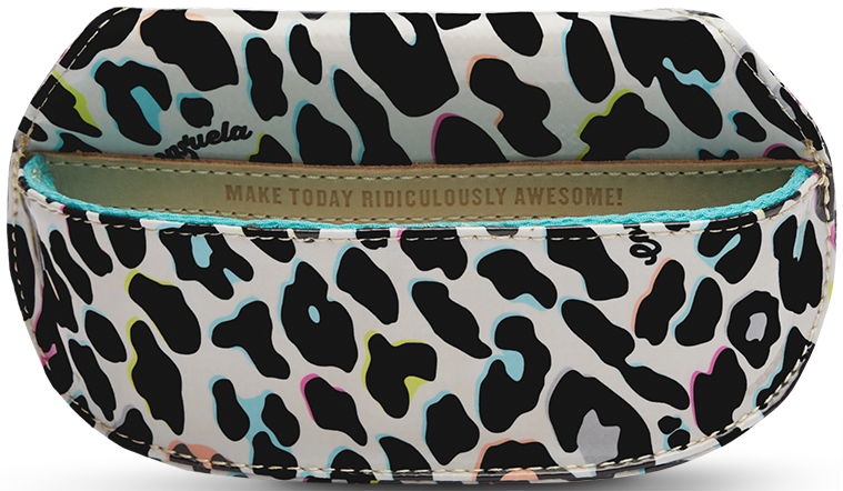 CONSUELA COLORFUL ANIMAL PRINT  "COCO SUNGLASS CASE"