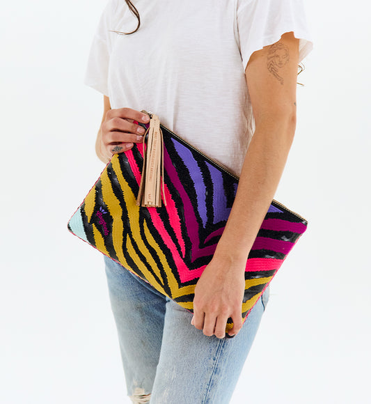 Consuela Colorful Clutch Purse