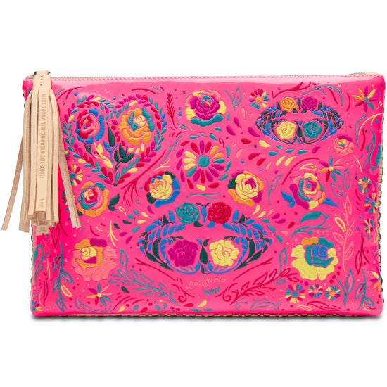 Consuela Colorful Clutch Purse