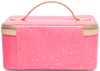 COLORFUL TRAVEL COSMETIC CASE CALLED "SHINE TRAIN CASE"