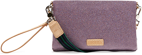 CONSUELA PURPLE CROSSBODY BAG CALLED "LYNDZ UPTOWN CROSSBODY"