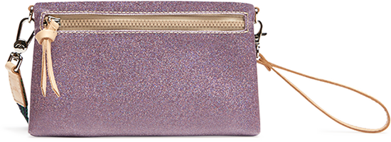 CONSUELA PURPLE CROSSBODY BAG CALLED "LYNDZ UPTOWN CROSSBODY"