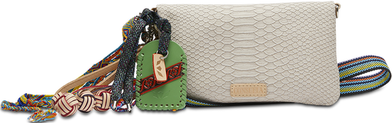 CONSUELA LEATHER CROSSBODY BAG CALLED "THUNDERBIRD UPTOWN CROSSBODY"