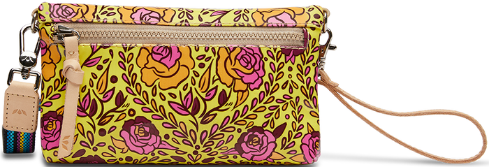 FLORAL AND COLORFUL CROSSBODY BAG CALLED "MILLIE UPTOWN CROSSBODY"