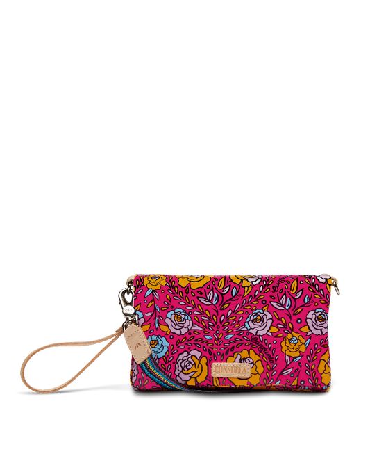 COLORFUL FLORAL CROSSBODY BAG CALLED "MOLLY UPTOWN CROSSBODY"