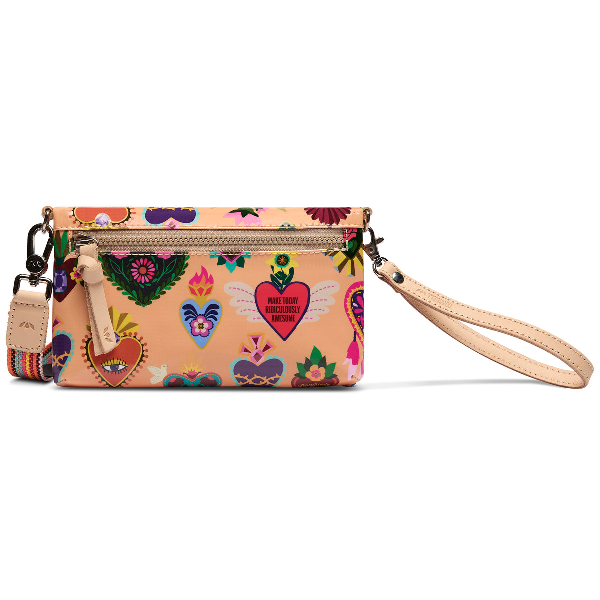 Peach Uptown Crossbody
