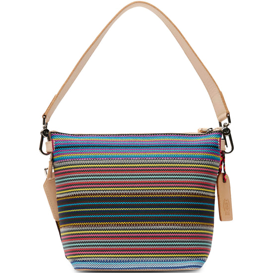 Consuela Colorful Crossbody Purse Wedge Bag