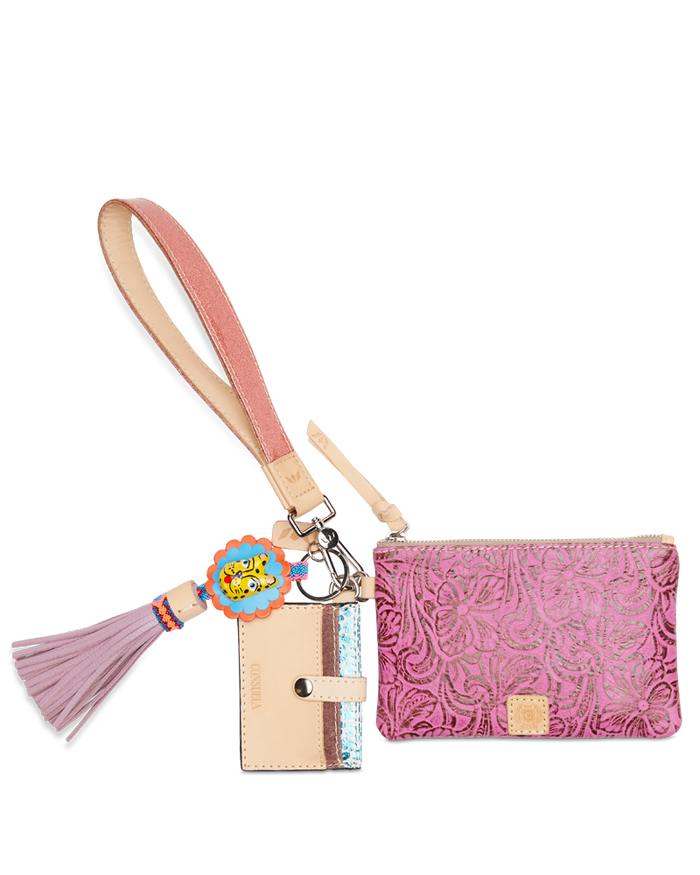 Coach, Accessories, New Coach Mini Duffle Bag Charm Keychain Bag Charm  Coin Case Fuchsia