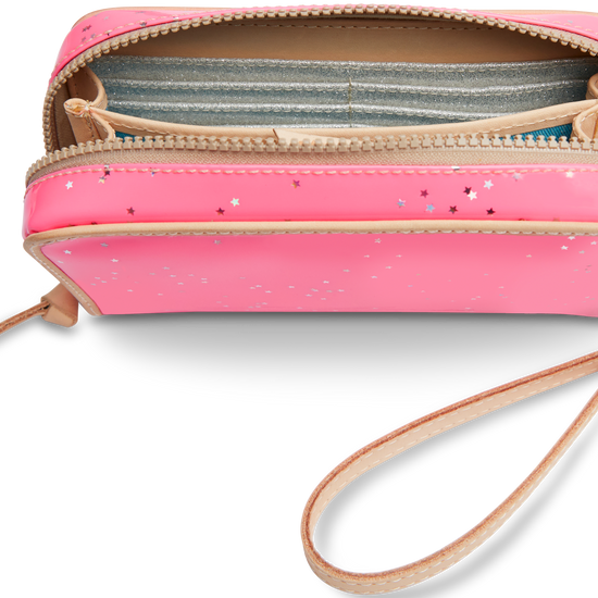 COLORFUL WALLET CALLED "SHINE WRISTLET WALLET"
