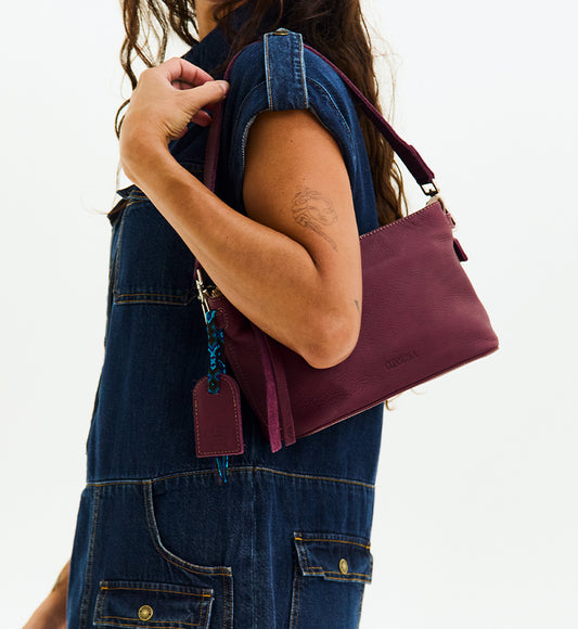 Plum Your Way Bag