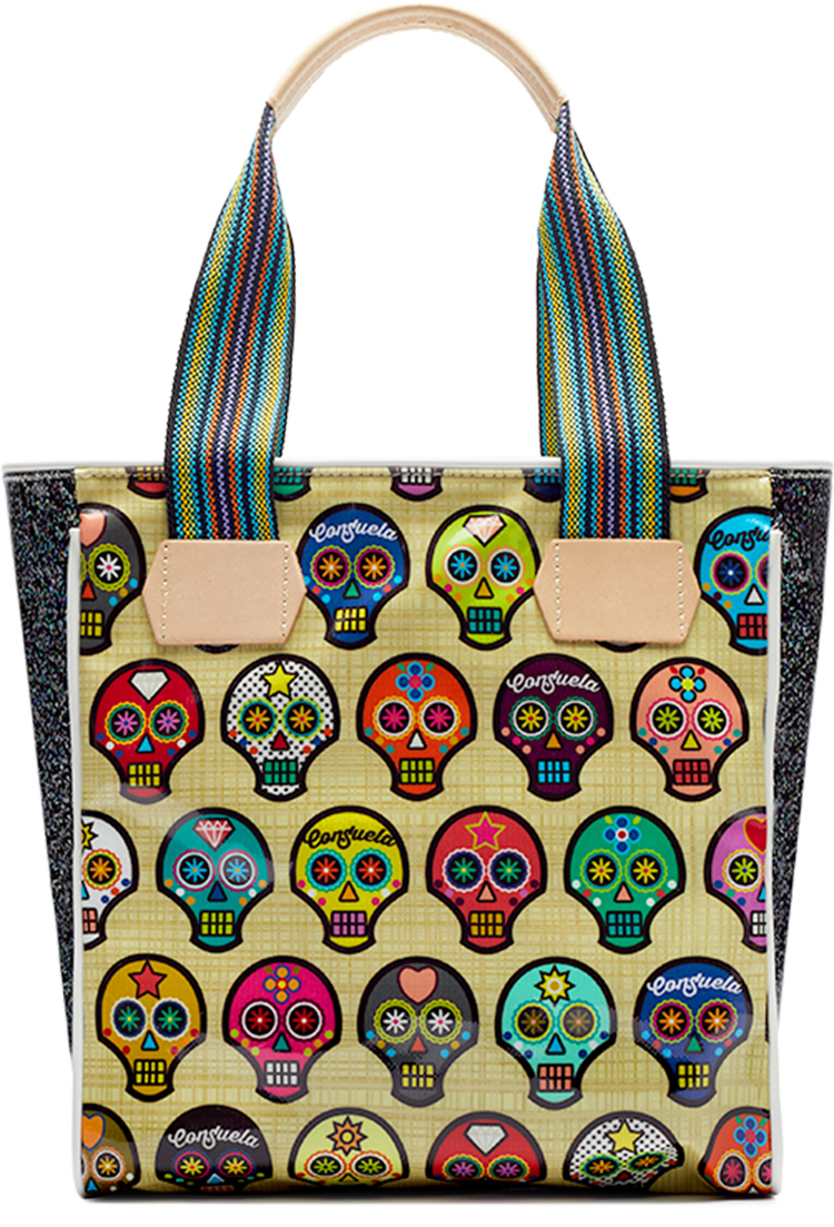 SUGAR SKULL RESORT LARGE BEACH TOTE