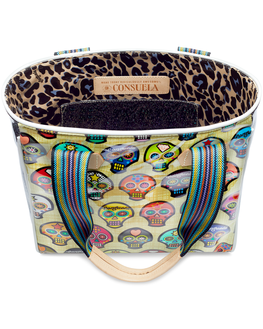 Sugar Skulls Classic Tote Consuela Totes Accessories Austin Texas