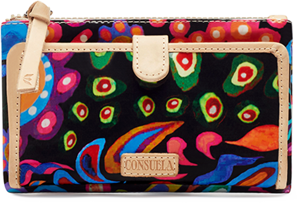 COLORFUL WALLET CALLED "SOPHIE SLIM WALLET"