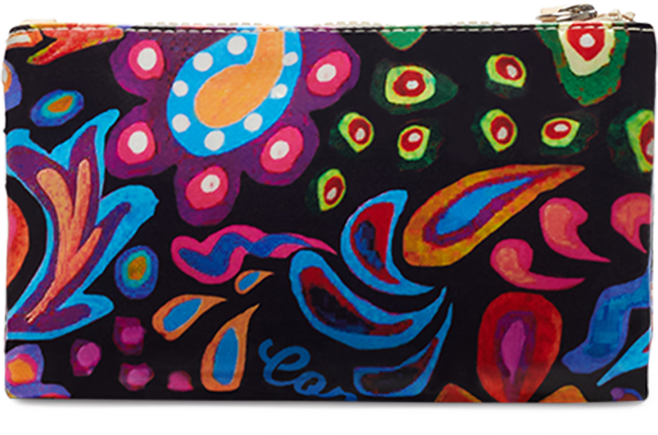 COLORFUL WALLET CALLED "SOPHIE SLIM WALLET"