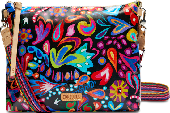 CONSUELA BLACK CROSSBODY BAG CALLED "SOPHIE DOWNTOWN CROSSBODY"