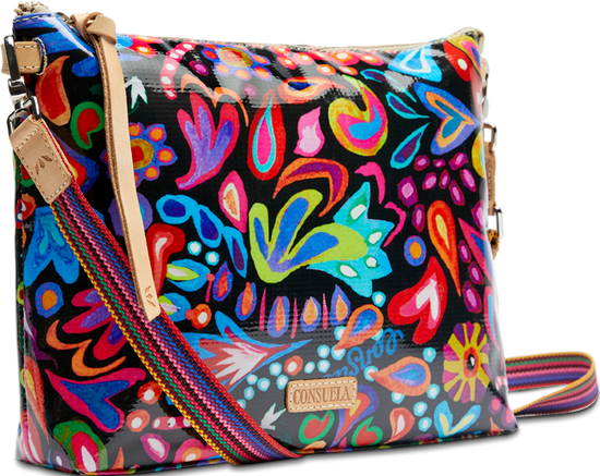 CONSUELA BLACK CROSSBODY BAG CALLED "SOPHIE DOWNTOWN CROSSBODY"