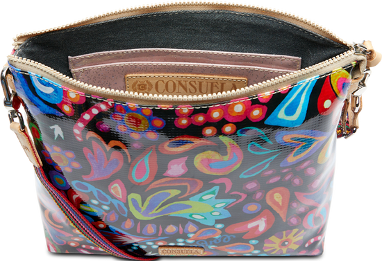 CONSUELA BLACK CROSSBODY BAG CALLED "SOPHIE DOWNTOWN CROSSBODY"