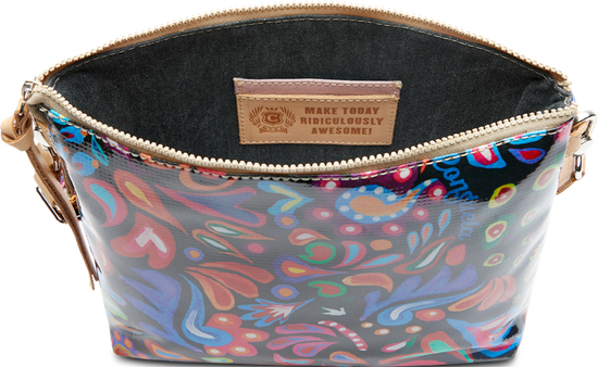 CONSUELA BLACK CROSSBODY BAG CALLED "SOPHIE DOWNTOWN CROSSBODY"