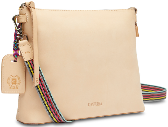 CONSUELA LEATHER CROSSBODY BAG CALLED "DIEGO DOWNTOWN CROSSBODY"