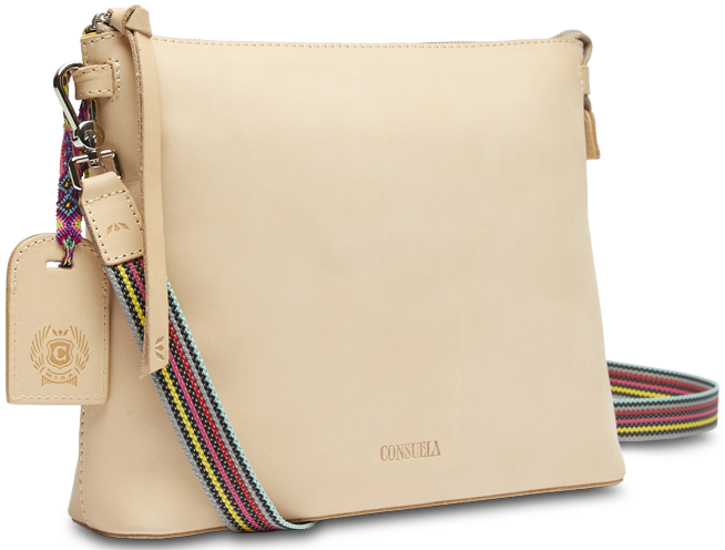 CONSUELA LEATHER CROSSBODY BAG CALLED "DIEGO DOWNTOWN CROSSBODY"