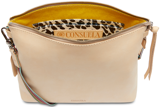 CONSUELA LEATHER CROSSBODY BAG CALLED "DIEGO DOWNTOWN CROSSBODY"