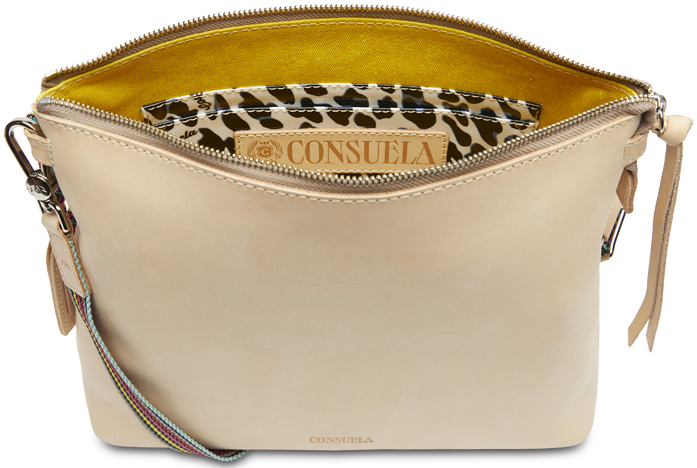 CONSUELA LEATHER CROSSBODY BAG CALLED "DIEGO DOWNTOWN CROSSBODY"