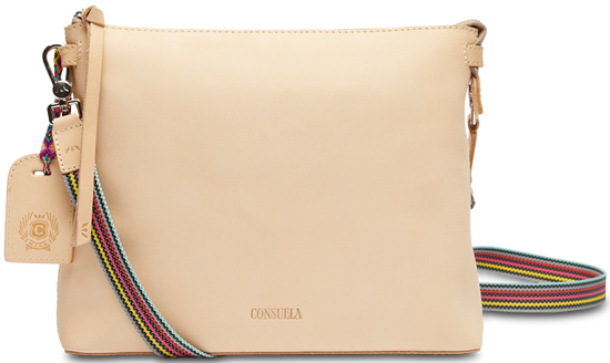 CONSUELA LEATHER CROSSBODY BAG CALLED "DIEGO DOWNTOWN CROSSBODY"