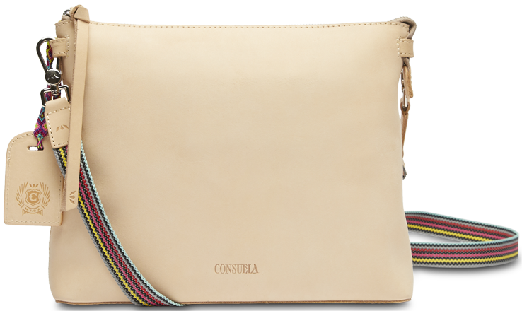 CONSUELA LEATHER CROSSBODY BAG CALLED "DIEGO DOWNTOWN CROSSBODY"