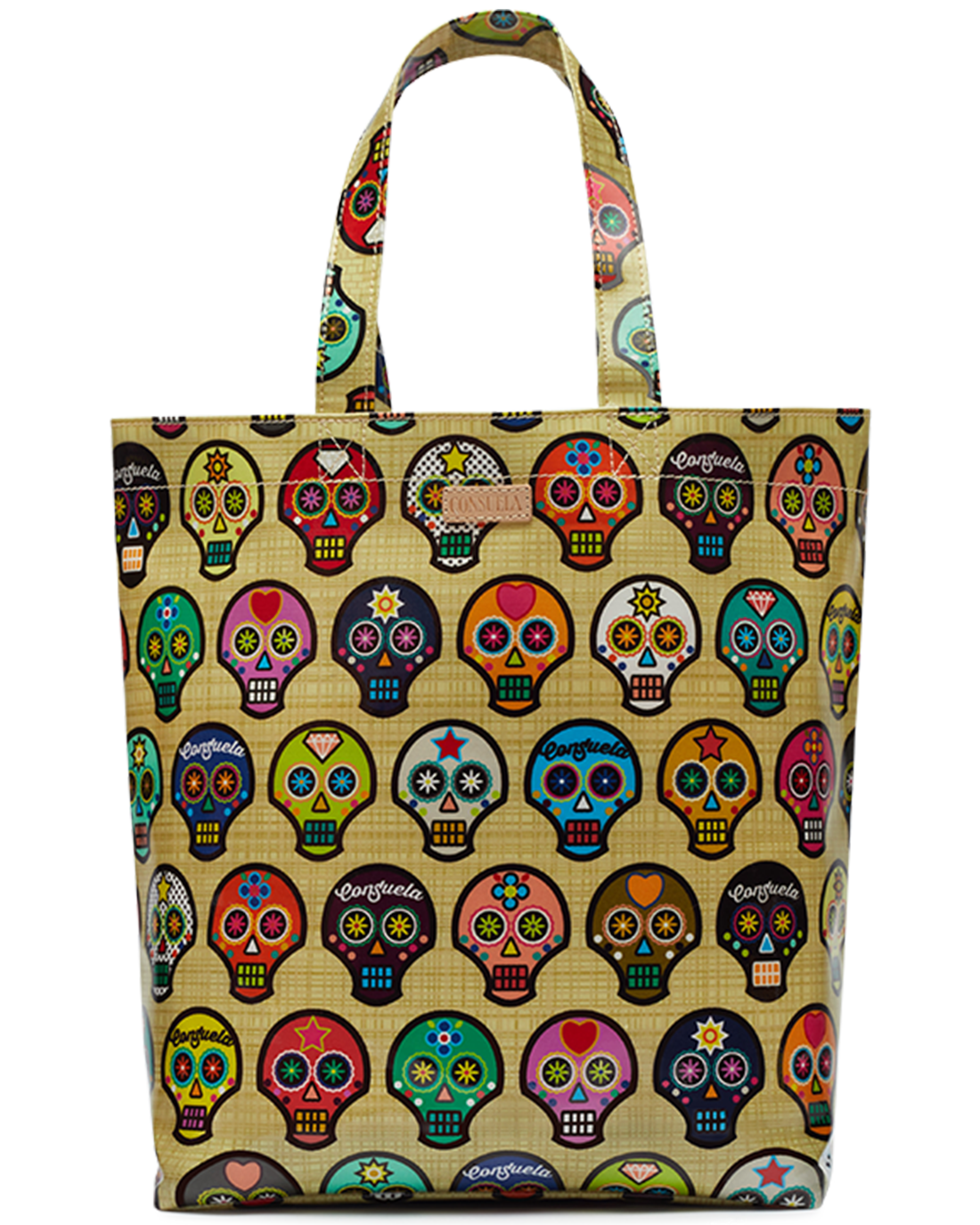 Handmade Mexican Sugar Skull Embroidered Tote Bag - Women's Purses &  Handbags | eBay