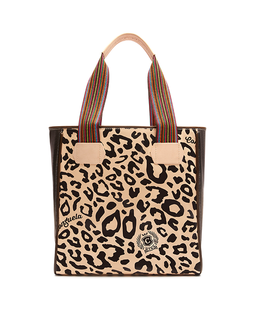 Consuela leopard tote discount
