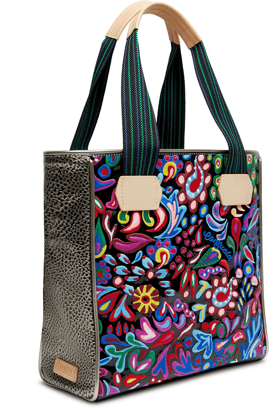 Mack Embroidered Classic Tote