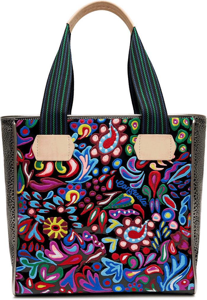 Mack Embroidered Classic Tote – Consuela