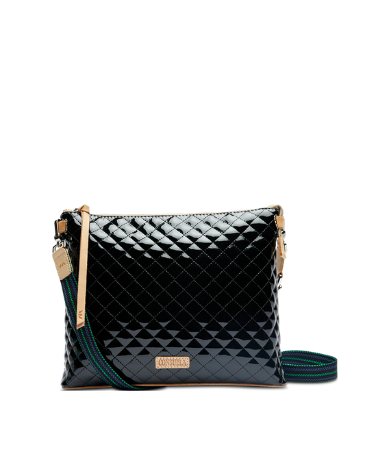 CONSUELA BLACK CROSSBODY BAG CALLED "JAX DOWNTOWN CROSSBODY"
